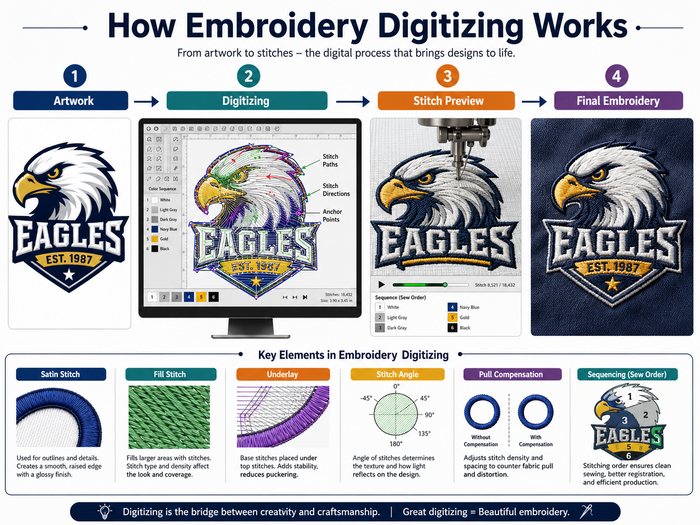 Embroidery Digitizing